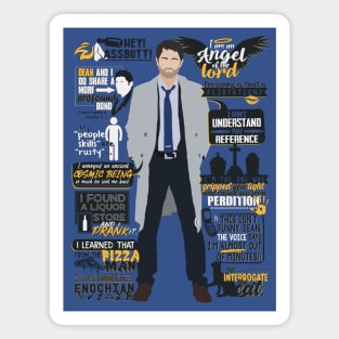 Castiel Quotes Magnet